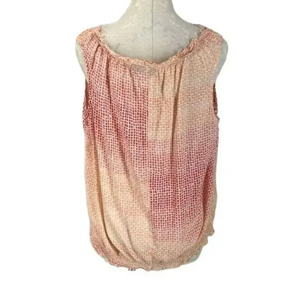 A.N.A. Women's Peach Pink Plus Size Sleeveless Blouse Tank‎ Top Size 2x - Picture 3 of 8